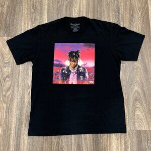 Juice Wrld Legends Never Die Shirt Men's Large Black Hip Hop Rap Tee